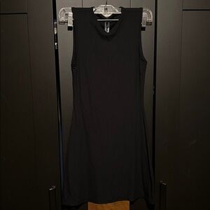 Skims soft lounge muscle tank dress onyx